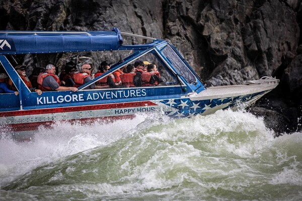 Hells Canyon Wild River Jet Boat ride for (2). A (6) hour tour to which you will see the best of Hells Canyons, North Americas Deepest Gorge, in White Bird, Idaho.